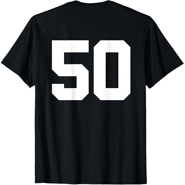 Amazon.com: Number 18 (on Back) Sports Team Jersey Number T